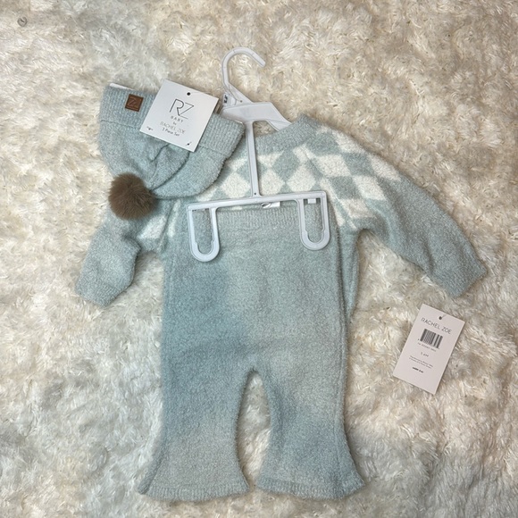 🔥Host-Pick🌟Baby by Rachel Zoe Baby 3-6Ms 3 Piece Set🔥🌟 - Picture 3 of 8